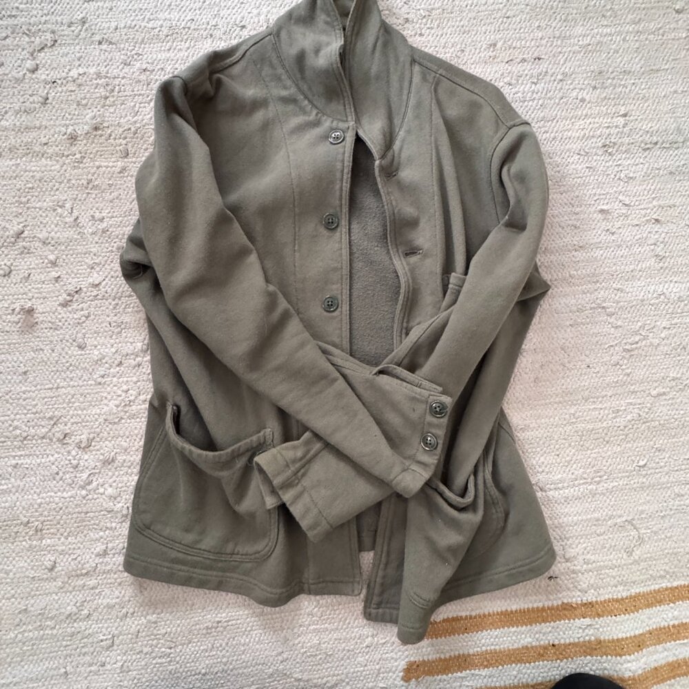 Buck Mason Turf Interloop Shawl Jacket, Small - Picture 6 of 10